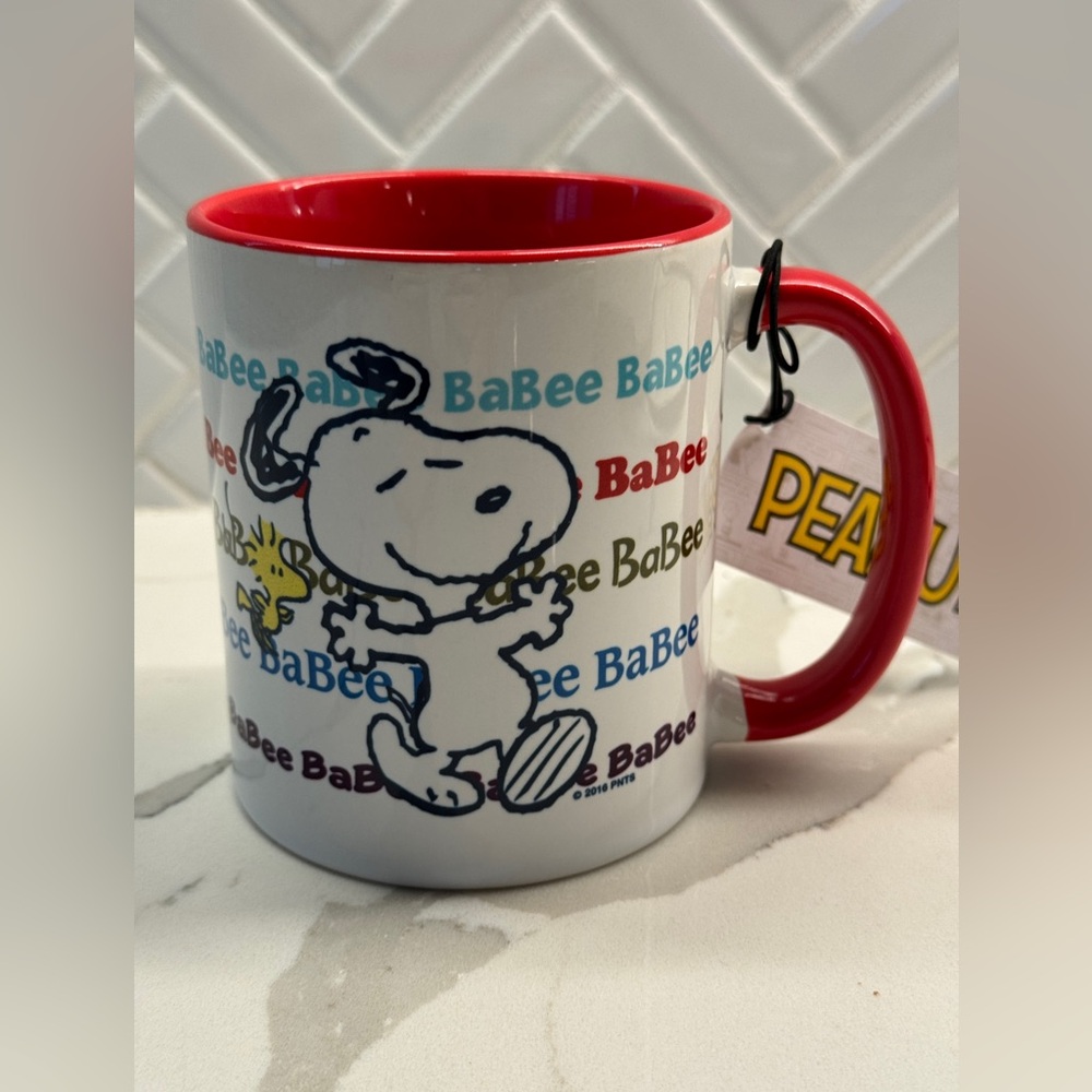 🐶 NWT! Snoopy Small Mug